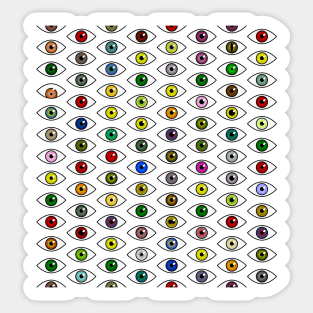 Visual Eyes Sticker